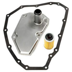 2 Filtros + Empaque De Cárter Cvt Para Nissan Kicks 16-22